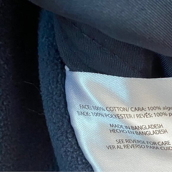 Orvis Plaid Button Down Jacket Shacket Small Fleece Lined Pink Blue - Picture 8 of 8